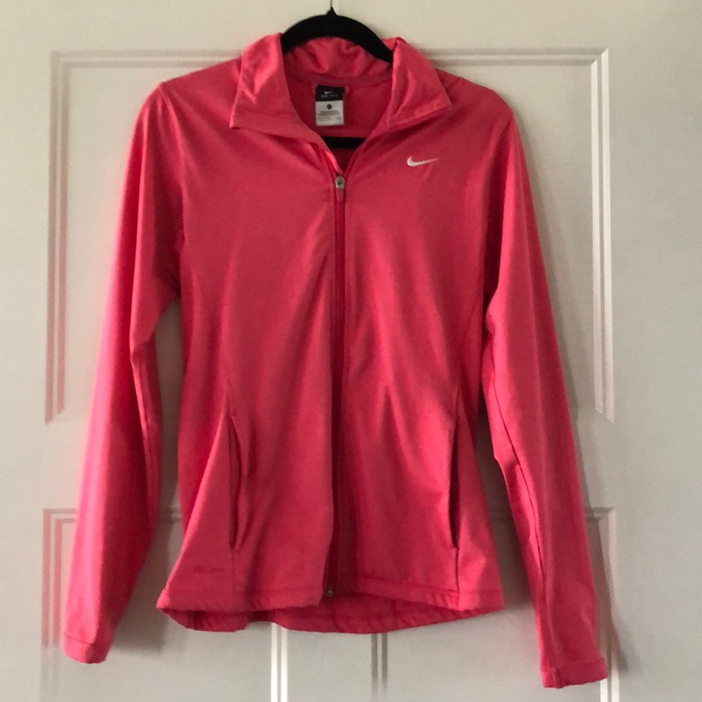 💜Nike dri-fit, full zip jacket